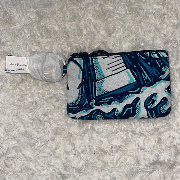 Vera Bradley Zip ID Case Shore Enough - Picture 4 of 5